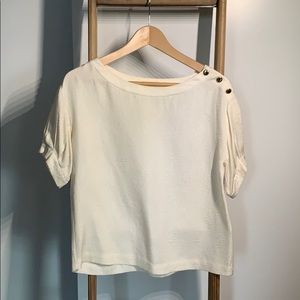 3.1 Phillip Lim off white silk shirt